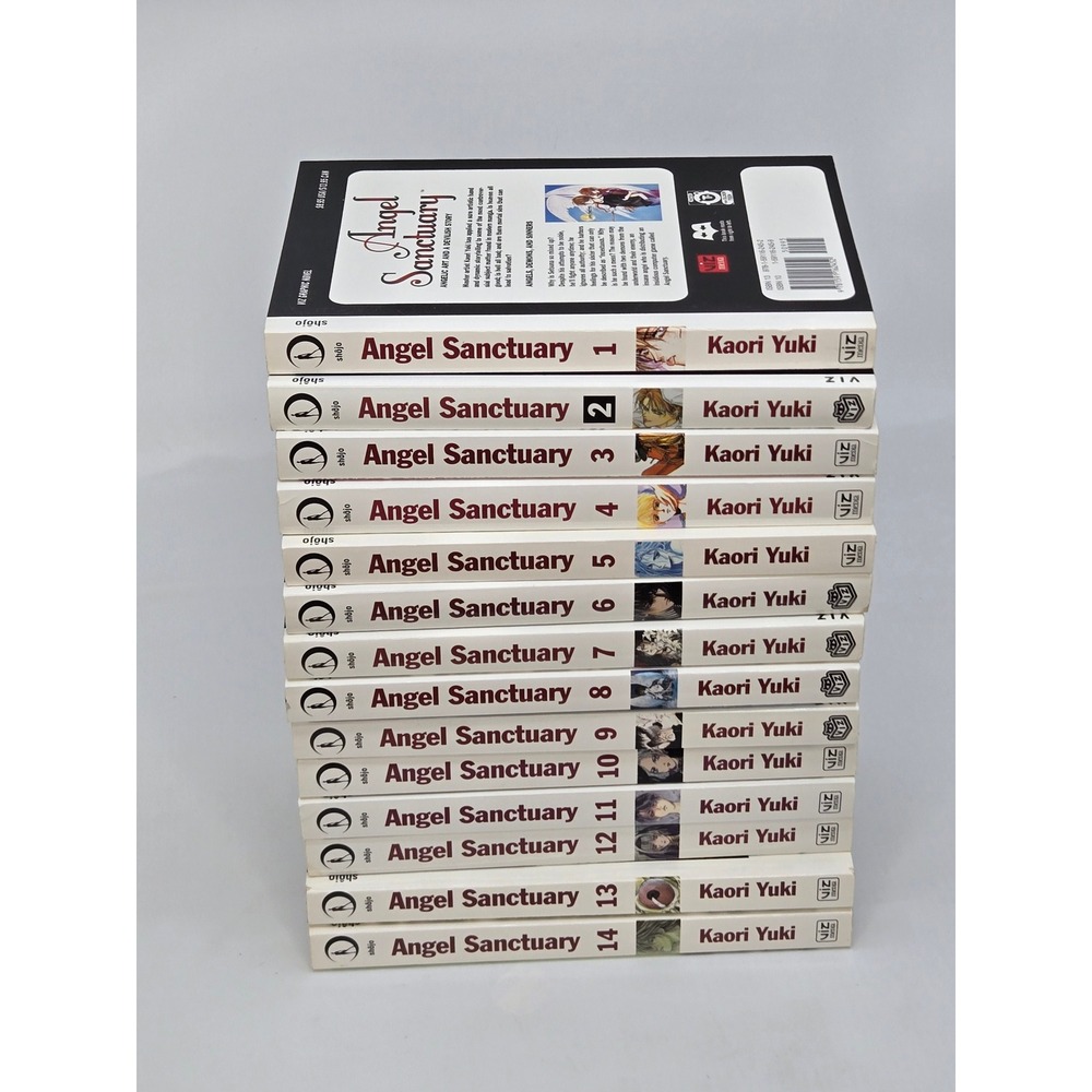 Angel Sanctuary Manga Lot Volumes 1-14 Kaori Yuki Viz Media Shojo Beat English